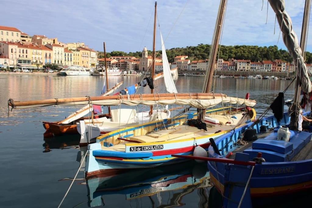 Studio Bon Dia/Balcon/Proche Criques Et Collioure Lägenhet Port Vendres Exteriör bild